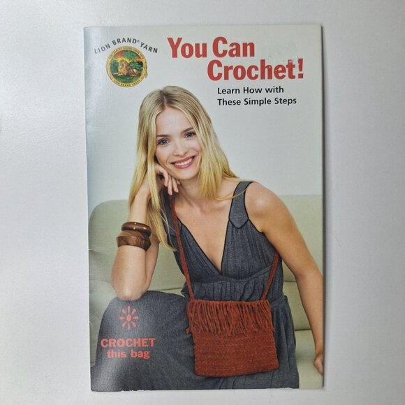 You can Crochet Made Easy Simple Steps Booklets Learning Beginner Basics Pattern - Picture 2 of 9